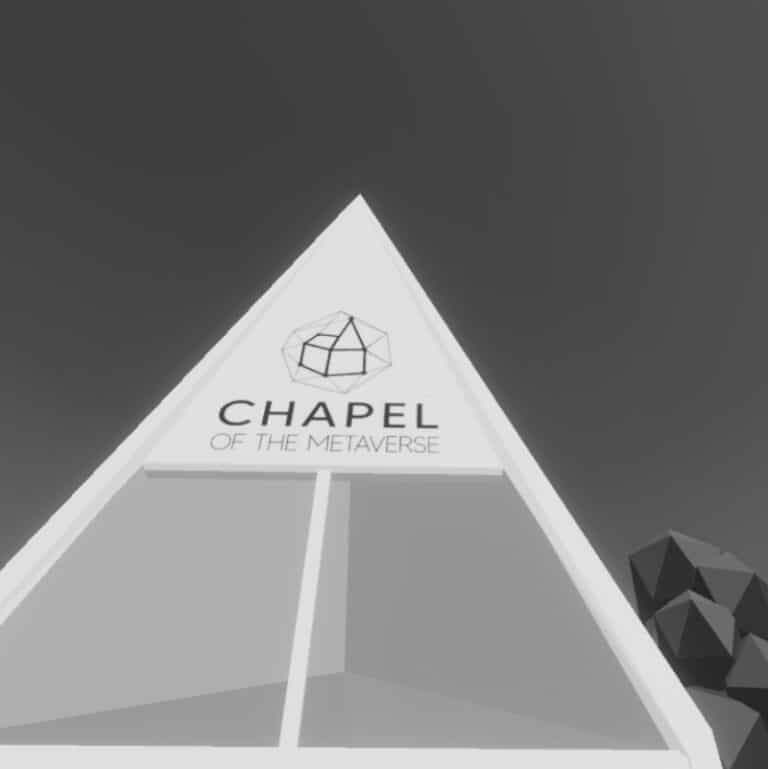 wedding church decentraland cotm metaverse