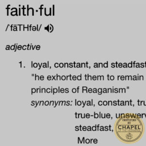 faithfulness declaration nft cotm stamped