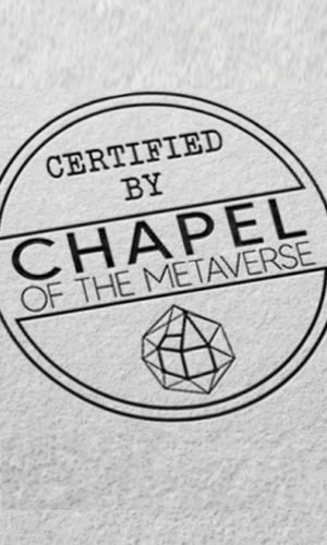 chape of the metaverse stamp